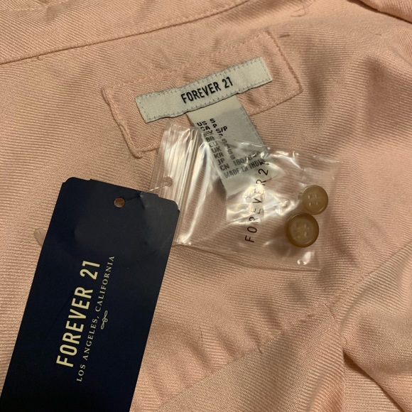 NWT! - button down shirt in blush - Picture 10 of 10